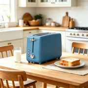 2 Slice Stainless Steel Long Slot Toaster, 6 Shade Settings, 10