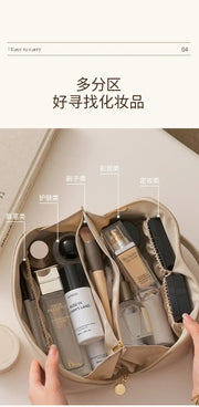Makeup Organizer Female Toiletry Kit Bag Make Up Case Storage Pouch Luxury Lady Box, Cosmetic Bag, Organizer Bag for Travel Zip