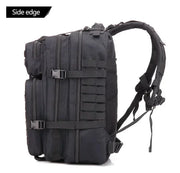 Men 45L Tactical Backpack Molle Bug Out Bag Survival Emergency Water Resistant Outdoor Hiking Camping Travel Rucksack Large Capacity EDC Everyday Carry Commuter Work School Laptop Daypack Trekking Cycling Durable Wear Resista