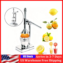 Orange Juice Maker Stainless Steel Manual Juicer Handheld Vegetable Fruit Home Squeezer Extractor Citrus Press Kitchen Tools