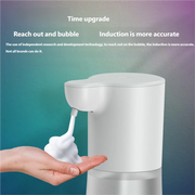 HOMEFISH Smart Sensor Automatic Soap Dispenser 350ml USB Charging Contactless Soap Foam Dispenser Hand Sanitizer Machine