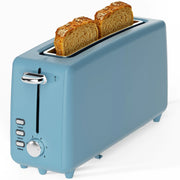 2 Slice Stainless Steel Long Slot Toaster, 6 Shade Settings, 10