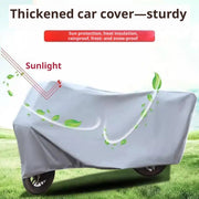 Car Cover Motorcycle Sunscreen Windproof Electric Car Cover Thermal Insulation Rainproof Dustproof Special Rainproof Cover
