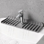 Silicone Faucet Mat Dish Soap Sponge Holder Sink Kitchen Countertop Drying Mat Bathroom Kitchen Sink Splash Guard Drain Pad