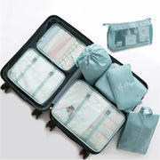 6/8Pcs Set Travel Bag Organizer Clothes Luggage Travel Organizer Blanket Shoes Organizers Bag Suitcase Pouch Packing Cubes