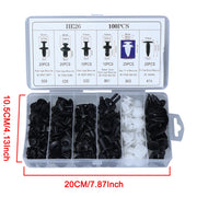 Auto Fastener Clip Mixed Car Body Push Retainer Pin Rivet Bumper Door Trim Panel Fastener Kit Car Clip 100/50 Box /Bag packaging