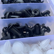 Auto Fastener Clip Mixed Car Body Push Retainer Pin Rivet Bumper Door Trim Panel Fastener Kit Car Clip 100/50 Box /Bag packaging