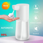 HOMEFISH Smart Sensor Automatic Soap Dispenser 350ml USB Charging Contactless Soap Foam Dispenser Hand Sanitizer Machine