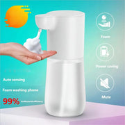 HOMEFISH Smart Sensor Automatic Soap Dispenser 350ml USB Charging Contactless Soap Foam Dispenser Hand Sanitizer Machine