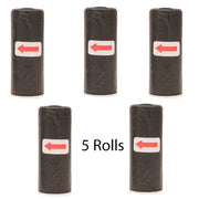 Disposable Pet Poop Bags Dog Poop Bag Bone Dispenser with Leash Clip Puppy Dog Products Supplies 5Roll(75Pcs) Bags