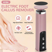 Foot Care Tool 2-in-1 Foot Hand Electric Care Tools Polish Smooth Toenails Electric Callus Remover Pedicure File Foot Scrubber