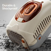 Wholesale High Quality Portable Handheld Carrier with Skylight for Outdoor Use PP Material Pet Carrier Travel