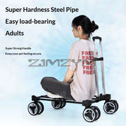 Portable Pet Trolley Case, Fashionable Detachable Dog Trolley Case, Foldable Pet Bag Cat Travel Carrier Bag