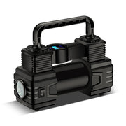 12V 150PSI Mini Air Compressor Dual Cylinder Heavy Duty Tire Inflator with LED Light Car Electric Air Pump Auto Inflatable Pump