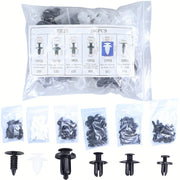 Auto Fastener Clip Mixed Car Body Push Retainer Pin Rivet Bumper Door Trim Panel Fastener Kit Car Clip 100/50 Box /Bag packaging