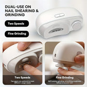 The Ultimate Nail Care Toolkit - Professional Electric Nail Clippers, Polisher, File Organizers, and Shaping Tools
