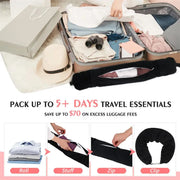 Fillable Travel Pillowcase Organizer Bag Carryable Travel Bag Airplane Cushion Travel Neck Pillow Self-filling Travel