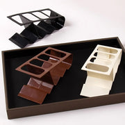 4 Compartment Remote Control Organizer Creative Desktop Storage Rack Plastic Holder Multi Purpose Desk Organizer