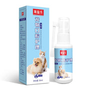Pet Oral Spray Clean Teeth Deodorize Remove Bad Breath Pets Cleaning From Periodontal Pet Tartar Care Supplies O8T7