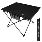 ONETIGRIS Foldable Camping Table, Lightweight Portable Table Sturdy & Quick Setup, Holds Up to 66 lbs, Perfect for Camping, Hiking, Backpacking, Picnic, Beach, Travel