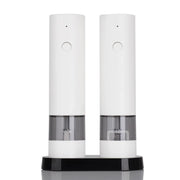 USB Electric Automatic Mill Pepper And Salt Grinder With LED Light Adjustable Coarseness Partner Grinders Kitchen Cooking Tool