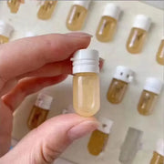10pcs Clear Leak-Proof Travel Bottle for Makeup Remover & Lotion, Portable Dispenser with Flip-Top Essence Bottled Separately