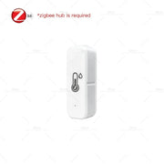 Tuya Zigbee 3.0 Mini Temperature And Humidity Sensor Indoor Smart Home Thermometer Hygrometer Remote Work With Z2M Smart Life