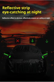 Car Cover Protection Outdoor Exterior Sun Snow UV Winter Summer SUV Sedan Auto Sunshade Dustproof Waterproof Black Silver