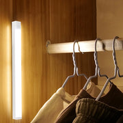 Wireless USB Rechargeable Motion Sensor LED Bar Light Induction Night Light Portable Cordless Magnetic Cabinet Lamp for Kitchen