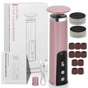 Foot Care Tool 2-in-1 Foot Hand Electric Care Tools Polish Smooth Toenails Electric Callus Remover Pedicure File Foot Scrubber