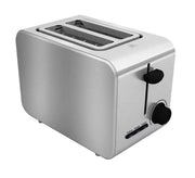 Stainless Steel Toaster – Household Appliance 2-slice Sandwich Toaster Rapid Heating; Portable Automatic Pop-up; Multi-function
