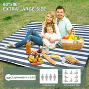 Gingham Picnic Blanket 80