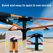 PAKICETUS 2-4 Person Automatic Pop Up Camping Tent, Instant Quick Setup Portable Windproof Tent, Lightweight Backpacking Shelter for Outdoor Travel Hiking Picnic