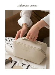 Makeup Organizer Female Toiletry Kit Bag Make Up Case Storage Pouch Luxury Lady Box, Cosmetic Bag, Organizer Bag for Travel Zip