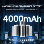 Car Vacuum Cleaner Strong Suction Cleaning Mini Machine Wireless Portable Handhled Blower Machine Air Duster for Home Appliances