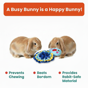 Snuffle Tweetz | Rabbit Snuffle Mat & Sniff Toy for Dogs , 13