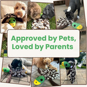 Squeaky Duck Snuffle Mat for Dogs – 2-in-1 Toy & Foraging Fun