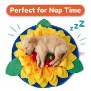 Sunflowerz Snuffle Mat—Soft & Washable- For Dogs, Cats & Rabbits