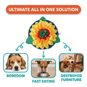 Sunflowerz Snuffle Mat—Soft & Washable- For Dogs, Cats & Rabbits